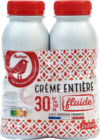 CRÈME FLUIDE ENTIÈRE AUCHAN - AUCHAN en promo chez Auchan Hypermarché CRÈME FLUIDE ENTIÈRE AUCHAN - AUCHAN dans le catalogue Auchan Hypermarché