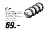 Smarter Objektfinder für Apple Geräte Angebote von Isy bei MediaMarkt Saturn Völklingen für 69,00 €