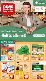 REWE Prospekt mit 28 Seiten