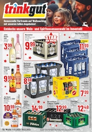 Trinkgut Prospekt für Langenhagen mit 8 Seiten Trinkgut Prospekt für Langenhagen: "Aktuelle Angebote", 8 Seiten, 11.12.2023 - 16.12.2023