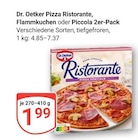 Pizza Ristorante Angebote von Dr. Oetker bei GLOBUS Koblenz für 1,99 €