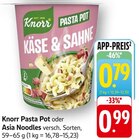 Pasta Pot Angebote von Knorr bei EDEKA Aschaffenburg für 0,79 €