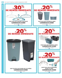 Offre Poubelle dans le catalogue Carrefour du moment à la page 64