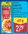 Spaghettigericht XXL von Speisezeit für 2,29 € bei ALDI Nord im Angebot Spaghettigericht XXL von Speisezeit im aktuellen ALDI Nord Prospekt