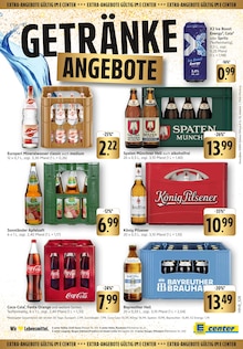 Coca Cola im aktuellen E center Prospekt (Offenbach (Main)) Coca Cola im E center Prospekt "Aktuelle Angebote" mit 59 Seiten (Offenbach (Main))
