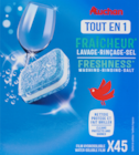 TABLETTES LAVE VAISSELLE TOUT EN 1 FRAICHEUR AUCHAN - AUCHAN - Auchan Hypermarché à Le Havre TABLETTES LAVE VAISSELLE TOUT EN 1 FRAICHEUR AUCHAN - AUCHAN en promo chez Auchan Hypermarché Le Havre à 6,11 €