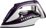 Fer vapeur BFV30P Violet - Brandt en promo chez Géant Casino Fer vapeur BFV30P Violet - Brandt dans le catalogue Géant Casino