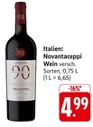Wein im Angebot bei E center in Aalen Wein Angebote von Novantaceppi bei E center Aalen für 4,99 €