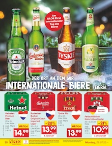 Bier im aktuellen Netto Marken-Discount Prospekt (Zwickau) Bier im Netto Marken-Discount Prospekt "Aktuelle Angebote" mit 65 Seiten (Zwickau)