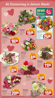 Blumen im REWE Prospekt "Dein Markt" mit 22 Seiten (Bremen)