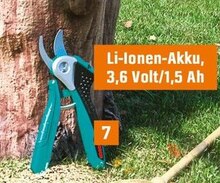 Akku-Gartenschere „EasyPrune“ bei OBI in Leverkusen Akku-Gartenschere „EasyPrune“ im Angebot bei OBI Leverkusen für 62,99 €