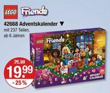 42668 Adventskalender im V-Markt Prospekt 42668 Adventskalender von LEGO Friends im aktuellen V-Markt Prospekt für 19,99 €