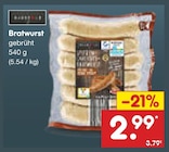 Aktuelle Bratwurst Angebote bei Netto Marken-Discount in Duisburg Aktuelles Bratwurst Angebot bei Netto Marken-Discount in Duisburg ab 2,99 €