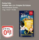 Aktuelle Katzenfutter Angebote bei GLOBUS in Oberhausen Aktuelles Knabber Mix Angebot bei GLOBUS in Oberhausen ab 0,88 €