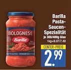 Pasta-Saucen-Spezialität Bolognese von Barilla im aktuellen EDEKA Prospekt für 2,99 €