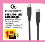 USB-Lade- und Datenkabel Angebote von Cablexpert bei Marktkauf Waiblingen für 1,59 €