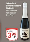 Stadtsekt im Angebot bei GLOBUS in Salzgitter Stadtsekt Angebote von Sektkellerei Bernard-Massard bei GLOBUS Salzgitter für 3,99 €