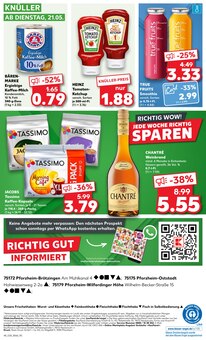 Weinbrand im Kaufland Prospekt "Aktuelle Angebote" mit 52 Seiten (Pforzheim)