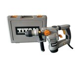 Marteau perforateur filaire SDS+ 1500 W - Titan en promo chez Brico Dépôt Marteau perforateur filaire SDS+ 1500 W - Titan dans le catalogue Brico Dépôt