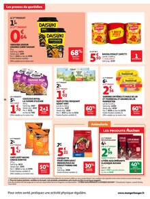 Promotion Sardines dans le prospectus Auchan Hypermarché, valable du 25/08/2026 au 06/09/2026 Promo Sardines dans le catalogue Auchan Hypermarché du moment à la page 36