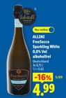 Secco im Lidl Prospekt FreeSecco Sparkling White 0,0% Vol alkoholfrei von ALLINI im aktuellen Lidl Prospekt für 4,99 €