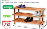 Schuhregal im Angebot bei GLOBUS in St. Ingbert Schuhregal Angebote von KESPER bei GLOBUS St. Ingbert für 7,99 €