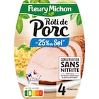 Rôti de Porc - FLEURY MICHON - Carrefour Rôti de Porc - FLEURY MICHON à 3,39 € dans le catalogue Carrefour
