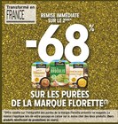 Intermarché Express Limoges - Promo -68% Remise immédiate sur le 2ème sur les purées de la marque Florette Promo -68% Remise immédiate sur le 2ème sur les purées de la marque Florette à dans le catalogue Intermarché Express à Limoges