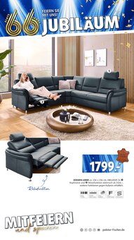 Couch im aktuellen Polstermöbel Fischer Prospekt (Regensburg) Couch im Polstermöbel Fischer Prospekt "URLAUBSGELD FÜR ALLE" mit 17 Seiten (Regensburg)