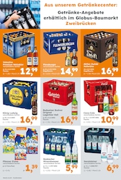 Aktueller Globus-Baumarkt Prospekt mit Bier, "Immer eine Idee besser", Seite 18