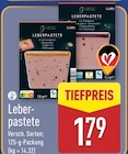 Leberpastete für 1,79 € bei ALDI Nord im Angebot Leberpastete im aktuellen ALDI Nord Prospekt