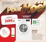 Lave-linge - BOSCH en promo chez Extra Dammarie-les-Lys à 549,90 €