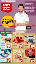 REWE Prospekt für München mit 22 Seiten REWE Prospekt "Dein Markt" für München, 22 Seiten, 15.12.2025 - 20.12.2025