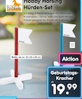 Hobby Horsing Hürden-Set von Pinolino im aktuellen Netto Marken-Discount Prospekt