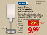 LED-Tischleuchte mit Touchfunktion im Lidl Prospekt LED-Tischleuchte mit Touchfunktion von Livarno Home im aktuellen Lidl Prospekt für 9,99 €