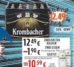 Krombacher Pils oder Radler Angebote bei E center Kamp-Lintfort für 10,59 €
