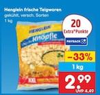 frische Teigwaren Angebote von Henglein bei Netto Marken-Discount Lippstadt für 2,99 €