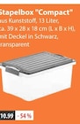 Stapelbox Compact von  im aktuellen V-Markt Prospekt für 10,99 €