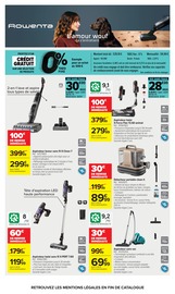 Promos Aspirateur Balai dans le catalogue "Carrefour" de Carrefour Aspirateur Balai en promo dans le catalogue Carrefour à la page 58