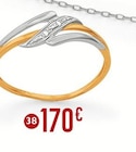 Bague diamants en promo chez E.Leclerc Bague diamants dans le catalogue E.Leclerc