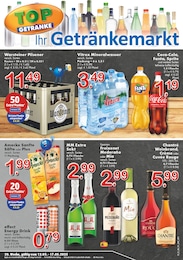 TOP Getränke Prospekt für Duisburg mit 4 Seiten TOP Getränke Prospekt für Duisburg: "Aktuelle Angebote", 4 Seiten, 12.05.2025 - 17.05.2025