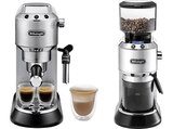 Dedica Style ECKG 6821.M - Barista Bundle aus Espresso Siebträger und Kaffeemühle 18 Mahlgrade, Espressomaschine Silber von DELONGHI im aktuellen MediaMarkt Saturn Prospekt für 299,00 €