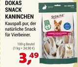 Snack Kaninchen im Angebot bei Zookauf in Remscheid Snack Kaninchen Angebote von Dokas bei Zookauf Remscheid für 3,49 €