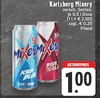 Iced Blue oder Bier X Cola Angebote von Karlsberg Mixery bei E center Burscheid für 1,00 €