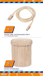 Action Steckdose im Prospekt 