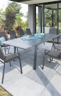 Table Pavane extensible en aluminium graphite 10 places - HESPÉRIDE à 549,00 € dans le catalogue Maxi Bazar