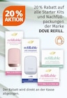 20 % Rabatt von DOVE REFILL im aktuellen Müller Prospekt