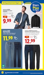 Prix et réduction Chemise Homme dans le prospectus Lidl en cours Offre Chemise Homme dans le catalogue Lidl du moment à la page 54