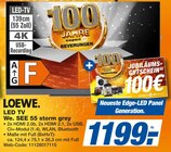 Aktuelle Fernseher Angebote bei expert in Bad Salzuflen Aktuelles LED TV We. SEE 55 storm grey Angebot bei expert in Bad Salzuflen ab 1.199,00 €