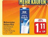 EDEKA Beucha - Haltbare Milch Angebot im Prospekt Haltbare Milch bei EDEKA im Beucha Prospekt für 1,11 €